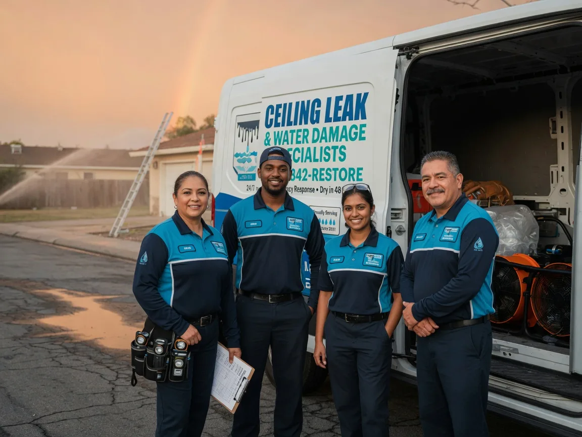 Ceiling Leak Cleanup company in Bernice, LA